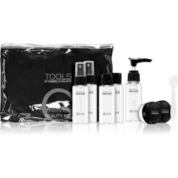 Gabriella Salvete Tools Travel Beauty Kit reusable travel containers + sleeve