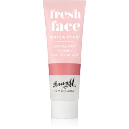 Barry M Fresh Face Liquid Blusher and Lip Gloss shade Summer Rose 10 ml