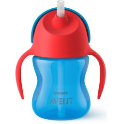 Philips Avent Bendy Straw SCF796/01 9m+ Cup with bendy straw Blue 200 ml