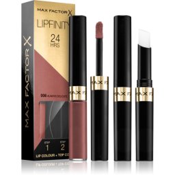 Max Factor Lipfinity Lip Colour Long-Lasting Lipstick with balm shade 006 Always Delicate 4,2 g