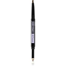 MAYBELLINE NEW YORK Express Brow Satin Duo Eyebrow Pencil and Powder double shade 02 - Medium Brown