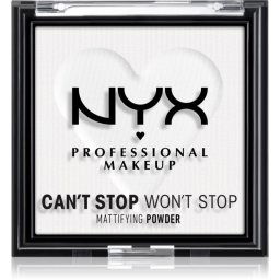 NYX Professional Makeup Can't Stop Won't Stop Mattifying Powder Mattifying Powder shade 11 Bright Translucent 6 g