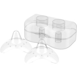 BabyOno Breastfeeding nipple shields size M 2 pc
