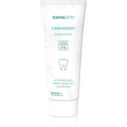 Cannaderm Cannadent Alkaline toothpaste Herbal Toothpaste with hemp oil 75 g