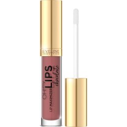 Eveline Cosmetics OH! my LIPS Lip Maximizer Lip Gloss with bee venom shade Chocolate 4.5 ml