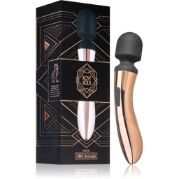 Rosy Gold Nouveau Curve Massager Massage Wand and Vibrator 21 cm