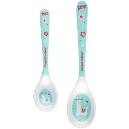 Canpol babies Exotic Animals Spoon spoon Turquoise 2 pc