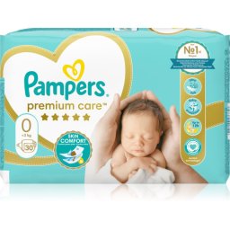 Pampers Premium Care Size 0 disposable nappies < 3kg 30 pc
