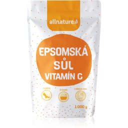 Allnature Epsom salt + vitamín C Bath Salts 1000 g