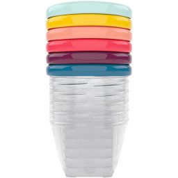 Babymoov Bowls Multicolor bowl with cap Color 6x180 ml
