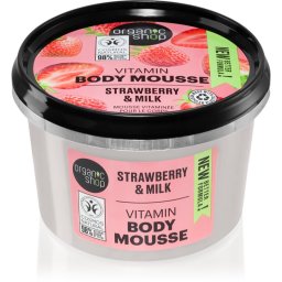Organic Shop Strawberry & Milk Body Mousse 250 ml