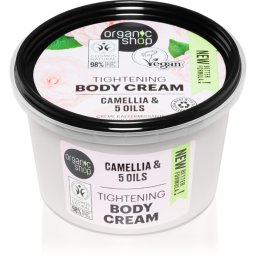 Organic Shop Organic Camellia & 5 Oils Caring Body Cream 250 ml
