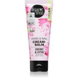 Organic Shop Cherry & Lotus Strengthening Balm for hands and nails 75 ml
