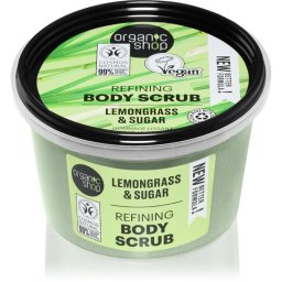 Organic Shop Lemongrass & Sugar Gentle Scrub for the body 250 ml