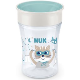 NUK Magic Cup Cup with cap 8m+ Green 230 ml