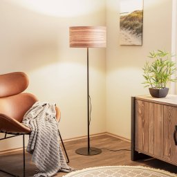 Envostar Veneer floor lamp walnut