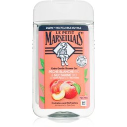 Le Petit Marseillais White Peach Bio & Nectarine Bio Silky Shower Gel 250 ml