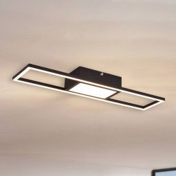 Reality Leuchten Rigido LED ceiling light remote control CCT black