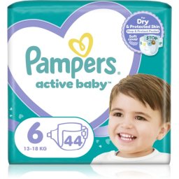 Pampers Active Baby Size 6 disposable nappies 13-18 kg 44 pc