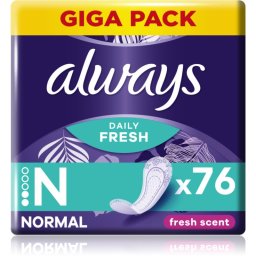Always Daily Fresh Normal panty liners with fragrance 76 pc