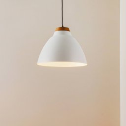 Luminex Skal pendant light, white