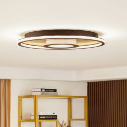 Lindby Pekela LED ceiling lamp, round, 59 cm