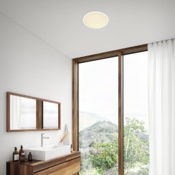 Nordlux Oja 60 LED ceiling light IP20 2700K step-dim white