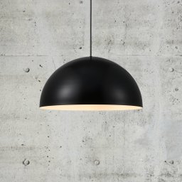 Nordlux Ellen 40 pendant light, metal lampshade, black