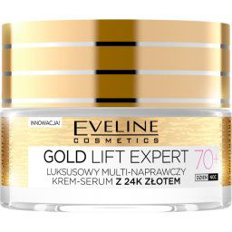 Eveline Cosmetics Gold Lift Expert Firming Cream with gold 70+ 50 ml
