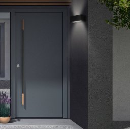 Telefunken LED outdoor wall light Monaco up/down black