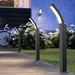 Philips LED path light Splay, 60 cm, 2,700 K, anthracite, IP44