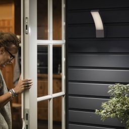 Philips Splay LED outdoor wall anthracite 4,000 K