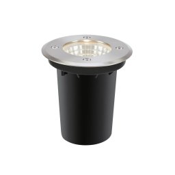 Markslöjd Garden 24 LED recessed floor spotlight, black 9 W