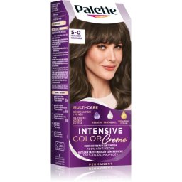 Schwarzkopf Palette Intensive Color Creme Permanent Hair Dye shade 5-0 N4 Light Brown 1 pc