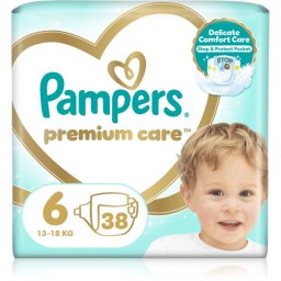 Pampers Premium Care Size 6 disposable nappies 13-18 kg 38 pc