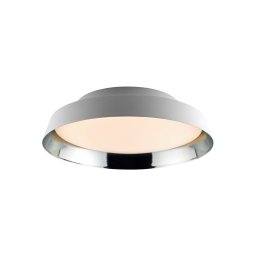 Carpyen Boop! LED ceiling light Ø54cm white/blue-grey