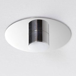 Brilliant Andria textile ceiling lamp, 60 cm, white