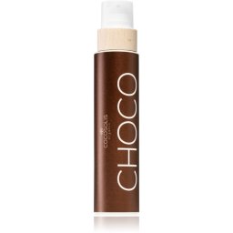 COCOSOLIS CHOCO nourishing sunscreen oil without SPF with aroma Chocolate 200 ml
