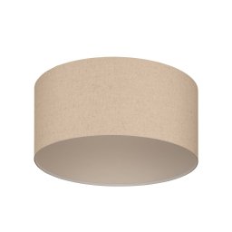 EGLO Feniglia ceiling lamp, linen lampshade, natural