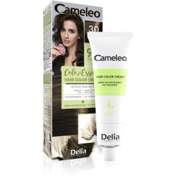 Delia Cosmetics Cameleo Color Essence Hair Color in a tube shade 3.0 Dark Brown 75 g