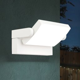 ORION Ginger LED outdoor wall light, IP54, CCT, white