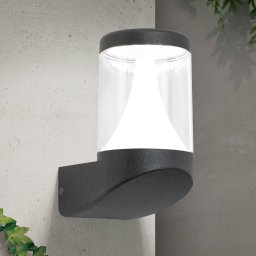 ORION Midnight LED outdoor wall light anti-UV diffuser