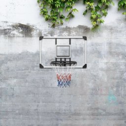 Avento Set Mini Basketball Basket Clear