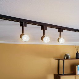 Prios Okko three-circuit track lighting system single-circuit track