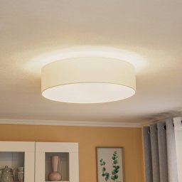 Euluna Roller blanket, fabric shade ecru, Ø 50 cm