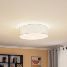 Euluna Roller blanket, grey fabric shade, Ø 40 cm