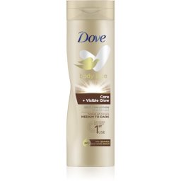 Dove Care & Visible Glow Self-Tanning Milk shade Dark 250 ml