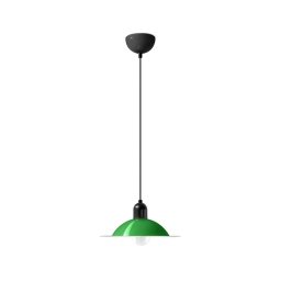Stilnovo Lampiatta LED hanging light, Ø 28 cm, green