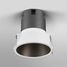 LEDVANCE Twist spotlight Ø9.3cm 840 white/black