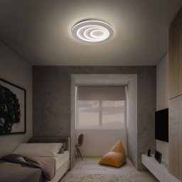 LEDVANCE Orbis Spiral Oval LED ceiling lamp 36x30cm